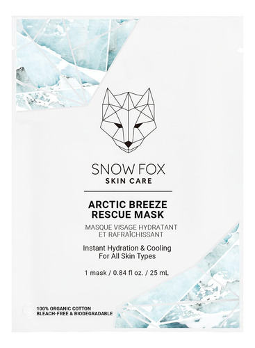 Máscara De Rescate Arctic Breeze 1 Paquete De Aceite De Me