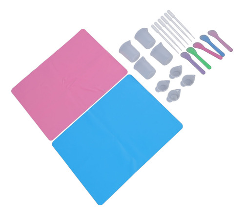 Kit De Vasos Medidores De Silicona, Juego De Mezclas, Dispen