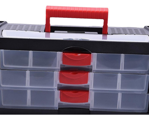 Caja De Almacenamiento De Hardware Organizador De 3 Capas