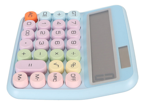 Calculadora Electrónica A Color, Mecánica Colorida De 12 Díg