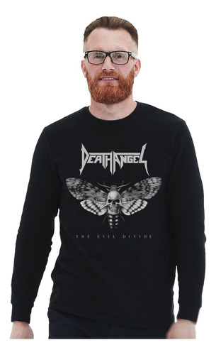 Polera Ml Death Angel The Evil Divide Metal Impresión Direct