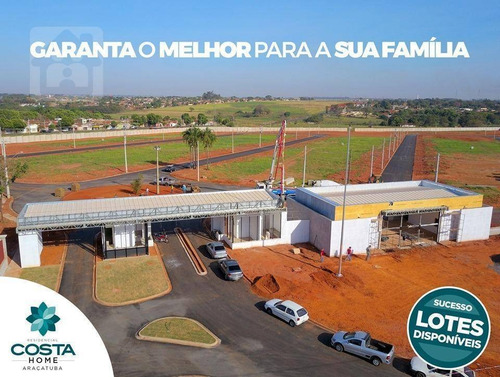 Terreno À Venda, 225 M² Por R$ 135.000,00 - Condomínio Costa Home - Araçatuba/sp - Te0190