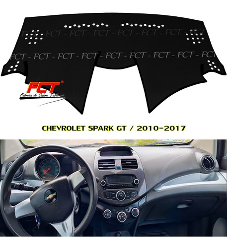 Cubre Tablero Chevrolet Spark Gt 2010 2011 2012 2015 2017 