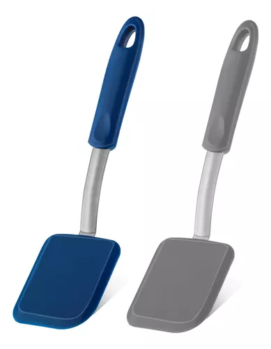Paquete de 2 palas de silicona para utensilios de cocina