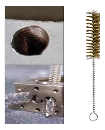 2 X 5 Cepillos Limpiadores De Tuberías Con Cerdas 2 Piezas