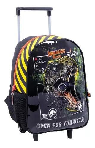 Mochila Carrito Jardin 12 Pulgadas Jurassic Park 30x22x12cm.