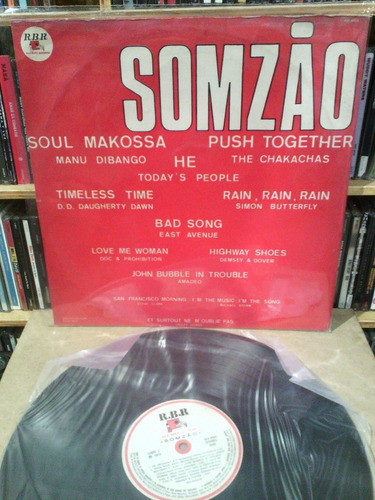 Somzão Soul Makossa Manu Dibango Lp Coletanea Funk 1973 (Usado)