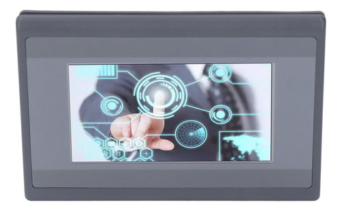 Máquina Integrada Con Pantalla Táctil Plc Todo En Uno Hmi De