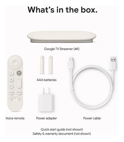 Google Tv Streamer (4k) - Porcelain