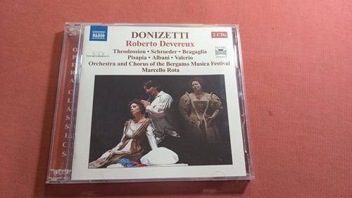 G Donizetti / Opera Roberto  Devereux Cd Doble / Canada B1 