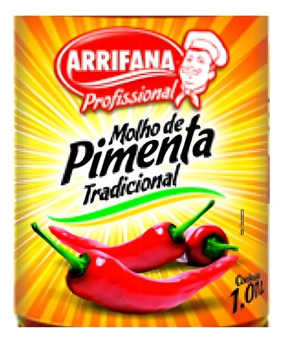 Molho De Pimenta Tradicional 1,01lt Arrifana