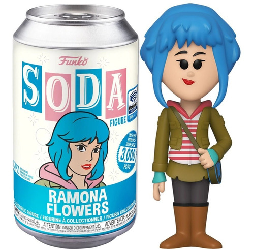 Funko Soda Scott Pilgrim Vs The World Ramona Flowers Blue