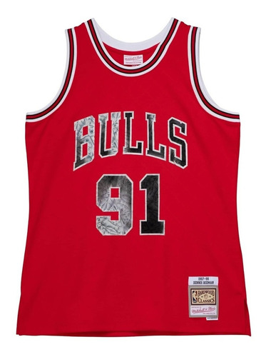 Mitchell And Ness Jersey Nba 75th An Chicago Bulls Rodman 97