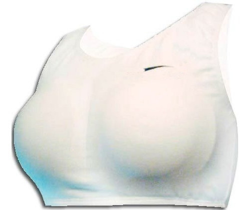 Imagen 4 de 7 de Top Protector De Busto Pechera Femenina Taekwondo Boxeo Mma