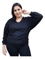 Comprar Sweater De Lanilla Talle Especial Manga Murciélago Cardigans