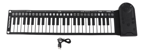 Teclados Electrónicos Hand Roll Piano Portátil De 49 Teclas