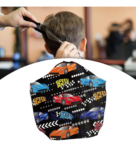 Capa De Barbero De Salón Infantil Capa De Corte De Pelo