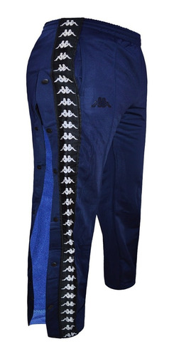 Pantalon Kappa Banda Astoria Snaps Moda Con Botones Azul MercadoLibre