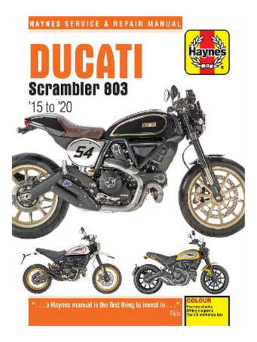 Ducati Scrambler 803 (15 - 20) Haynes Repair Manual - . Eb17