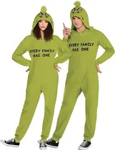 Comprar Disfraz Pijama Kigurumi Grinch Navidad Damas Unisex Adultos 