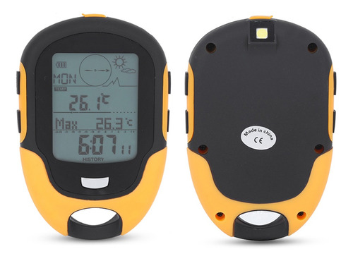 Barómetro Multifuncional Para Coche Altimeter Fr500 Para Ext