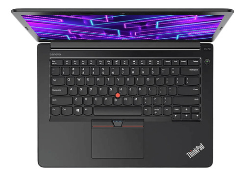 Notebook Lenovo Thinkpad E470 Core I5 7ª Ram 8gb Ssd 480gb Cor Preto