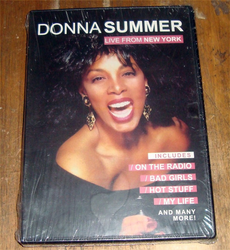 Donna Summer Live From New York Dvd Sellado Kktus