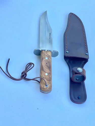 Imagen 5 de 9 de Cuchillo Venado Gran Cazador 17cm An58 Olivo Español