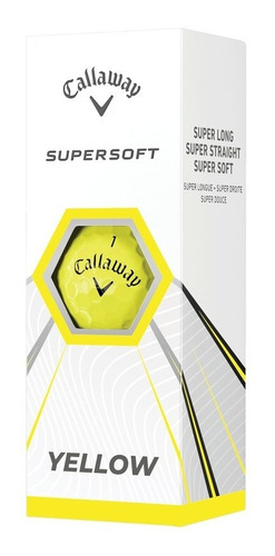 Kaddygolf Pelotas Golf Callaway Supersoft - Am X3