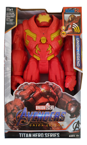 Muñeco Figura Articulado Hulkbuster Juguete Sonido Luz Niños