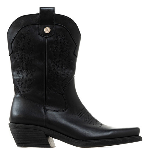 Botas Texanas De Mujer De Cuero Berona Heyas
