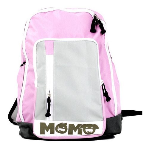 Morral Bolso Escolar Momo Kids Rosado Detal Mayor