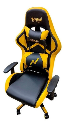 Noganet Silla Gamer Typhon Kt Negro/amarilla