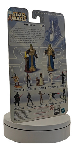 Star Wars Hasbro Wat Tambor Saga Blue Collection