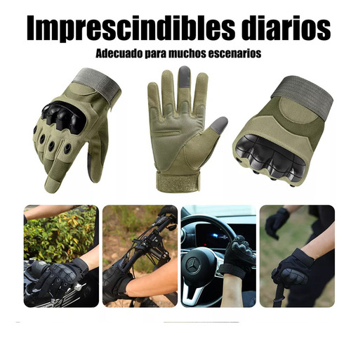 Guantes Tacticos Militar Motocicleta Bicicleta