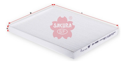 Filtro Cabina Para / Suzuki Xl-7 2.7 Lts V6 Dohc 2004 A 2006