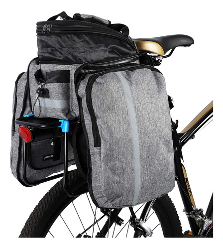Bolsa Trasera Cycle De 25 L, Bolsa Tipo Alforja Y Dale