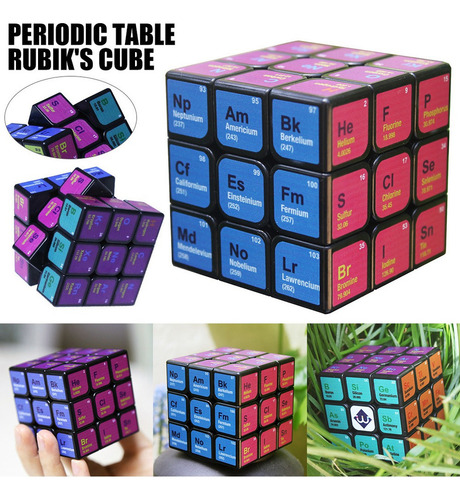 . Cubos Mágicos Químicos Tabla Periódica Velocidad