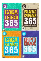 Comprar Caça Palavras, Caça Letrão, Cripto E Palavras Cruzadas: 365 Passatempos, De Fernando Editora. Jogos E Passatempos, Vol. 4. Editorial Editora Fernando, Capa Mole, Edição 1 Em Português, 2024