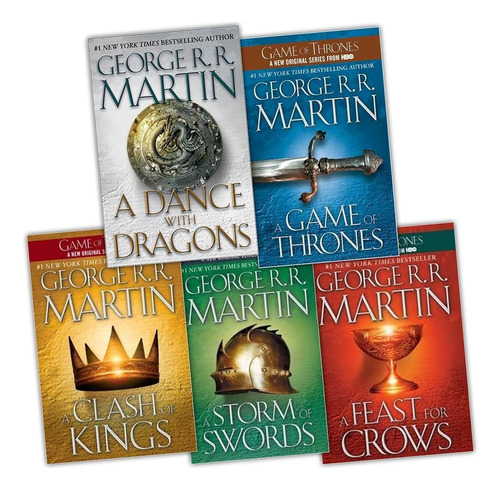 Got. A Song Of Ice And Fire: 5 Libros - George R. R. Martin