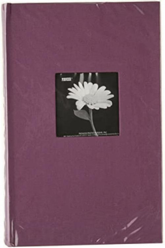 Pioneer 300 Pocket Fabric Frame Cover Photo Album, Wildberry