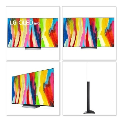 Tv LG 55  139 Cm Oled 55c2psa 4k Uhd Oled Plano Smart Gamer