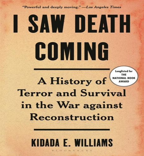 I Saw Death Coming, De Williams Kidada E. Editorial Bloomsbury En Inglés, 2024