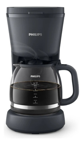Coffee Maker Philips Hd7430 Cafetera 1.2lts Color Negro