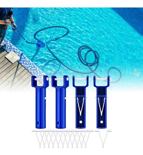 Mango De Cabezal De Vacío For Piscina De 4 Piezas, Piezas