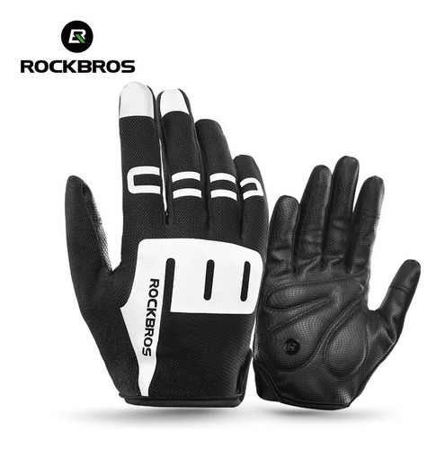 Guantes Ciclismo Dedos Completos Con Gel Rockbros