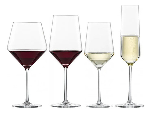 Copas De Cristal Stone Para Cabernet 540ml X6 Unidades