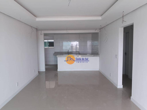 Lindo Apartamento Com 3 Dormitórios À Venda, 117 M² Por R$ 951.399 - Costazul - Rio Das Ostras/rj - Ap0290
