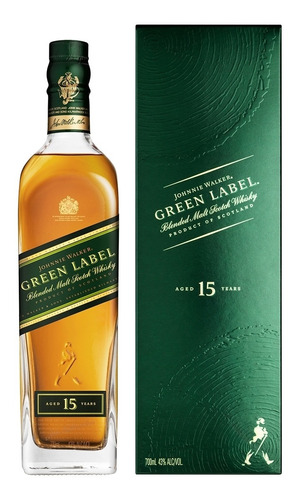 Whisky Jhony Walker Verde Green. 15 Años Premium. Ofertón!