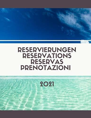 Libro De Reservas 2021 Para Restaurantes, Pizzerias, De Studio, Mod. Editorial Independently Published En Español